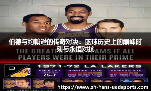 伯德与约翰逊的传奇对决：篮球历史上的巅峰时刻与永恒对抗